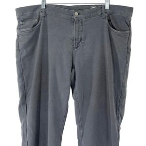 Faherty Men's Size 42 Stretch Terry 5-Pocket Slate/Grey Casual Pants